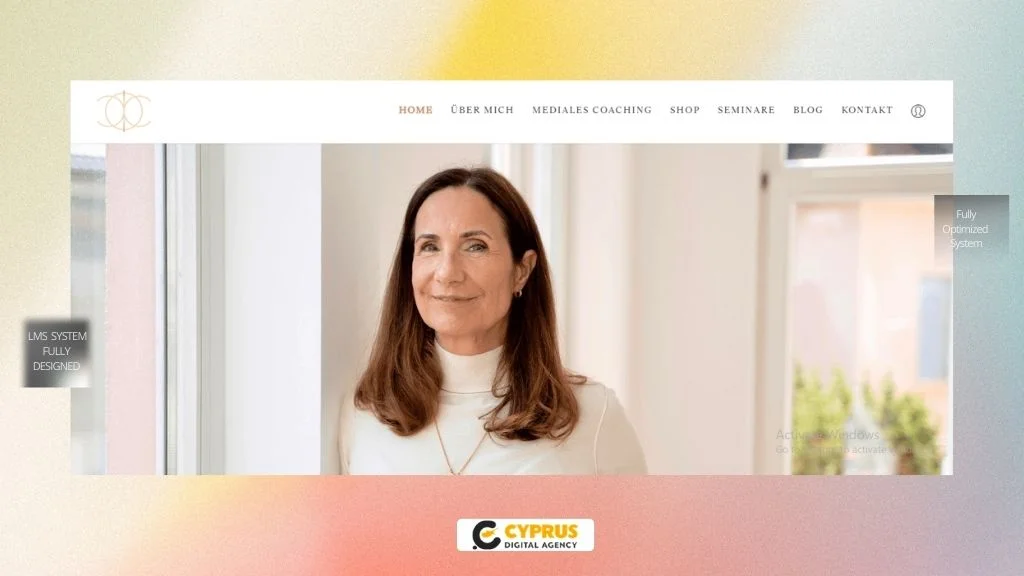 lms website development case study