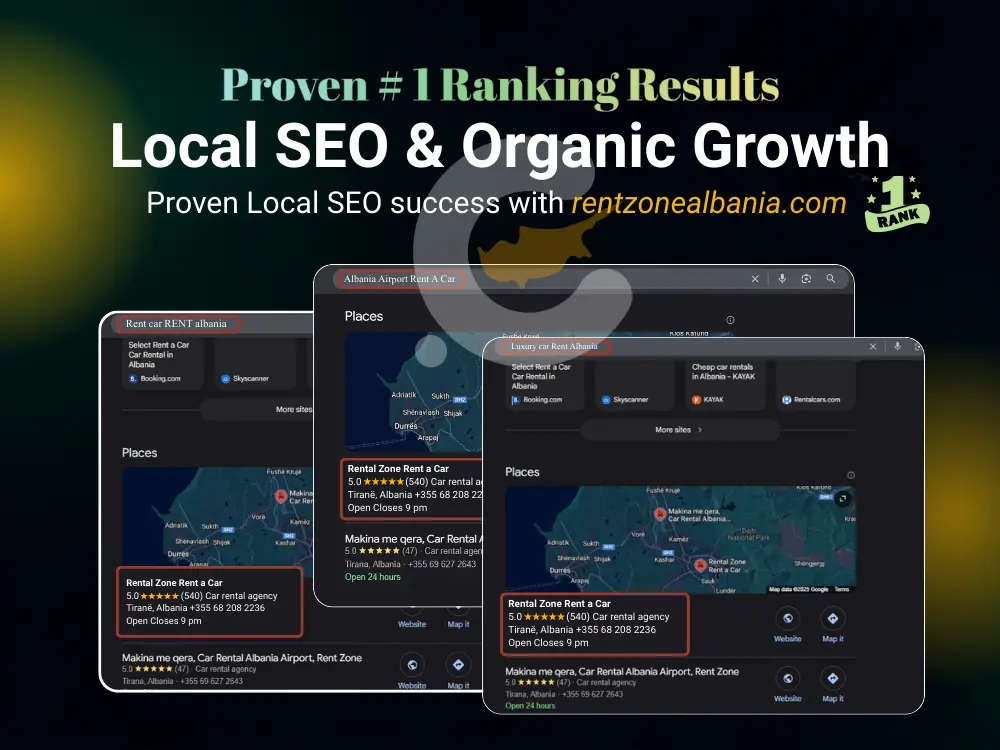 GMB successful case study rent zone albania