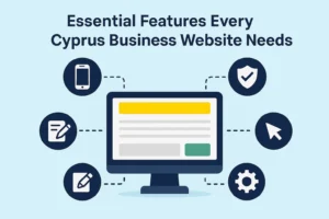 business website features in cyprus