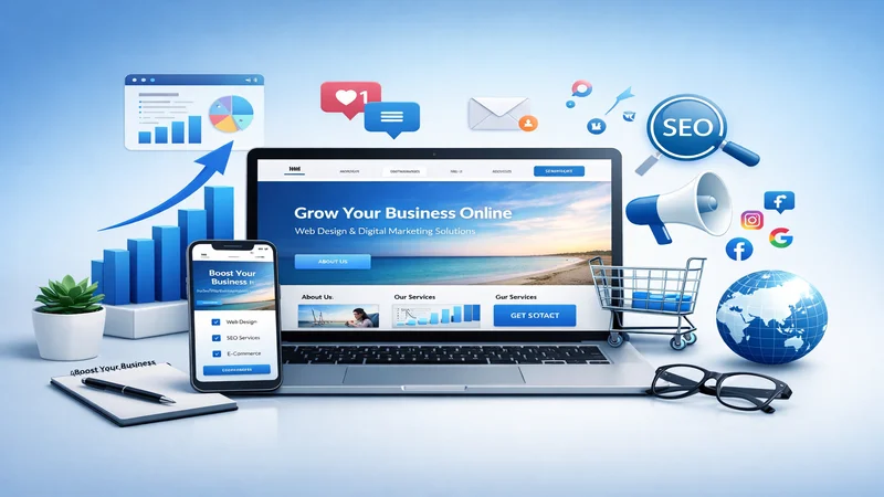 professional web design services Cyprus business growth online