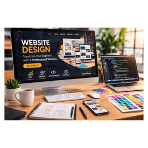 professional web design agency in Cyprus creating modern business websites