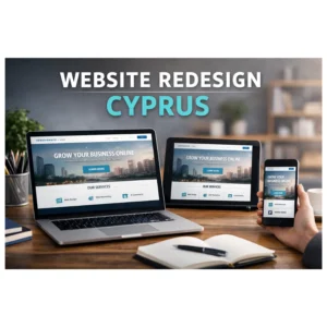 website redesign Cyprus for modern business websites