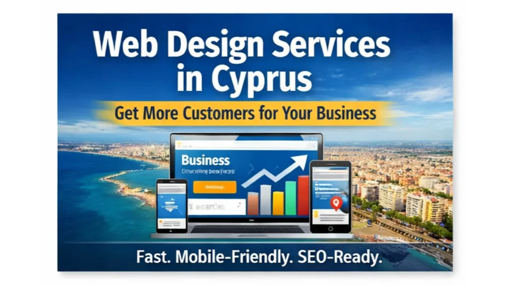 Web Design Services in Cyprus – Fast, Mobile-Friendly Website for Growing Your Business