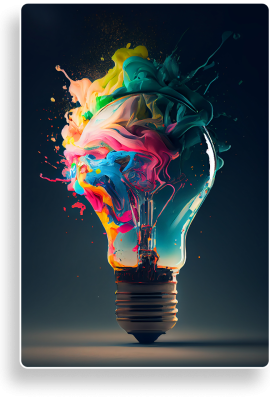creative-light-bulb-abstract-glowing-blue-background-generative-ai